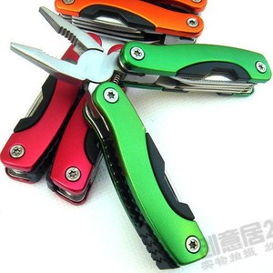Multi Purpose Outdoor Folding Pliers AA3 <b>Small</b> Size Aluminum Alloy 14 Functions Survival <b>Tools</b> - Product Image 1