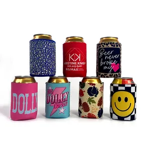 Supports trapus en mousse Sublimation Support trapu en néoprène Bière bon marché Koozy avec logo