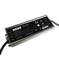 Driver LED MOSO 220V AC-DC IP67 étanche à sortie unique pour projecteur avec transformateurs de tension et de courant constants
