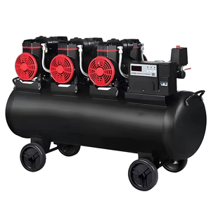 คอมเพรสเซอร์แอร์ไร้น้ำมัน <span class=keywords><strong>Shengtian</strong></span> 1600W * 3-120L 220V - Product Image 1