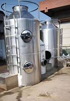 Tour d'adsorption des gaz d'échappement par pulvérisation humide Kaicheng SS, taux de purification de 99 % pour ateliers de peinture, charbon actif
