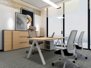 2025 Best Modern Steel Executive Office Desk Durable New <strong>Industrial</strong> Workstation Furniture Minimalist <strong>Design</strong> - Product Image 6