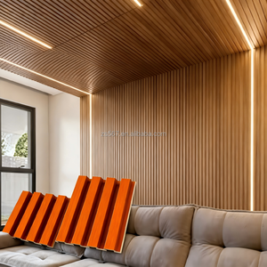 उच्च घनत्व प्रीमियम पुनर्नवीनीकरण नकली पक्षी बांस चारकोल वीपीसी दीवार पैनल के लिए दीवार पैनल पैनल - Product Image 2