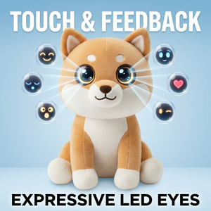 Cuteyeah Venta al por Mayor de Juguetes de Peluche de Perro Shiba Inu con IA, Novedad 2026, Centro de Aprendizaje Temprano, Juego Interactivo, Inteligente y Parlante - Product Image 2