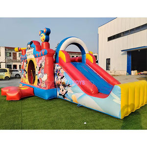 Château gonflable d'extérieur en forme <span class=keywords><strong>de</strong></span> souris <span class=keywords><strong>de</strong></span> <span class=keywords><strong>dessin</strong></span> <span class=keywords><strong>animé</strong></span> avec toboggan pour enfants - Product Image 3