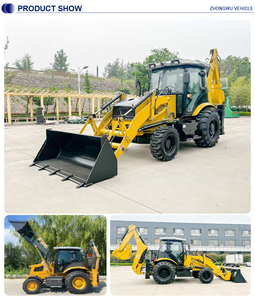 Mini Excavator Traktor Hidromek 4X4 dengan <span class=keywords><strong>Backhoe</strong></span> dan Front End Loader untuk Dijual - Product Image 5