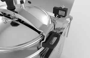 Friteuse de poulet frit à haute pression de bureau petite friteuse à huile d'autocuiseur avec panneau d'ordinateur - Product Image 6