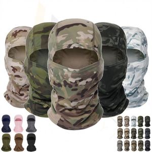 Hotsale Outdoor Eco-friendly Polyester Brown Hiking Knitted Custom Logo Mens Facemask Snood Winter Hats Skimask Balaclava Beanie - Product Image 1