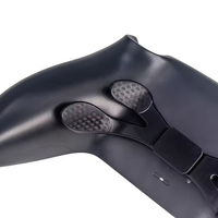 Kit de pagaies arrière Remap pour manette PS5 avec matériau ABS antidérapant, ensemble de boutons arrière, kit de pagaies pour PS5
