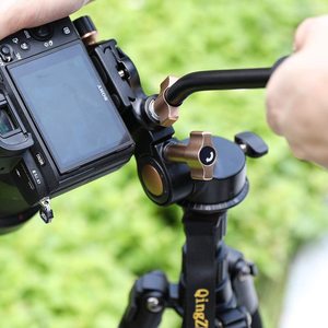 QZSD Q08s Giá Đỡ Ba Chân Bằng Nhôm Quay Video Giá Đỡ Ba Chân Đầu Nhả Thông Dụng Cho Thanh Trượt Giá Đỡ Máy Quay DV - Product Image 4
