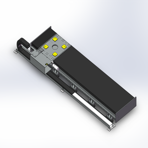 Série de portiques à structure de treillis avec couvercle de soufflet de rail de déplacement de 7e axe non standard, dotée de composants moteur PLC, d'engrenages et de roulements - Product Image 4
