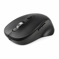 Mouse Optik Nirkabel Ergonomis 2.4G 4D dengan Receiver USB, untuk Tangan Kanan, Tersedia, untuk Kantor, Laptop, PC, Desktop, Tablet