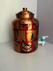 Distributeur d'eau en cuivre indien de qualité supérieure avec robinet, durable et longue durée de vie, pour les maisons, les restaurants et les cafés, en tailles personnalisées - Product Image 3