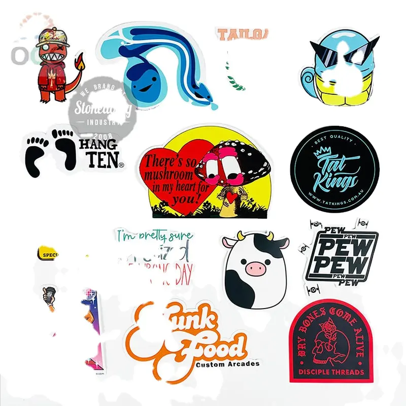 Custom Logo Print Cheap Product Label Sticker