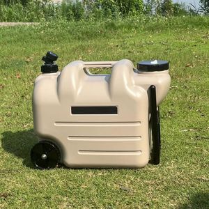 Cubo para Almacenamiento de Agua, Tanque de Agua Exterior de Gran Capacidad con Ruedas, Contenedor de Agua con Grifo para Camping - Product Image 5