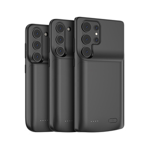 Custodia per batteria da 4700mAh con Power Bank Wireless a prova di caduta in Silicone per caricabatterie per telefono Ultra portatile <span class=keywords><strong>Samsung</strong></span> S23 Plus - Product Image 1