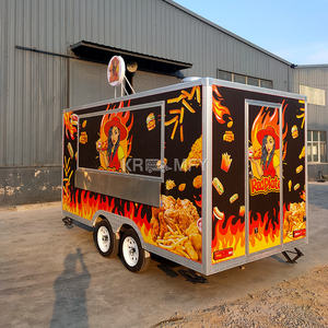 Camion de restauration mobile 2025 pour barbecue, pizza, hamburgers, glaces, café, fabrication de food trucks sur mesure à vendre aux États-Unis, remorque alimentaire turque - Product Image 5