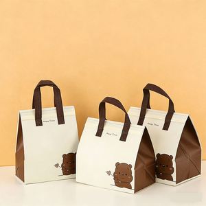 Bolsa Térmica Aislante de Alta Resistencia para Entrega de Alimentos, Impermeable, para Conservación del Calor, Bolsa de Transporte de Tela No Tejida para Restaurantes y Exteriores - Product Image 1