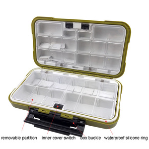 Malette de pêche <span class=keywords><strong>à</strong></span> <span class=keywords><strong>la</strong></span> <span class=keywords><strong>mouche</strong></span>, boîte de leurres, haute qualité, offre spéciale, 2021 - Product Image 5