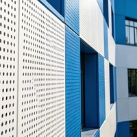 Placas de Malla de Aluminio Perforado de Calidad Duradera, Fabricadas por la Fábrica Original de Anping, para Techos de Edificios