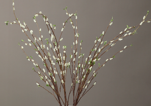Grand Saule Blanc Artificiel 'Big Bud Pussy Willow' Grande Taille pour Composition Florale <span class=keywords><strong>de</strong></span> Mariage, Écologique et Durable pour Aménagement Paysager - Product Image 4