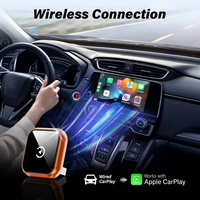 Mini adaptateur sans fil CarPlay, boîte de conversion CarPlay, CarPlay iOS, Android Auto, dongle sans fil 2 en 1