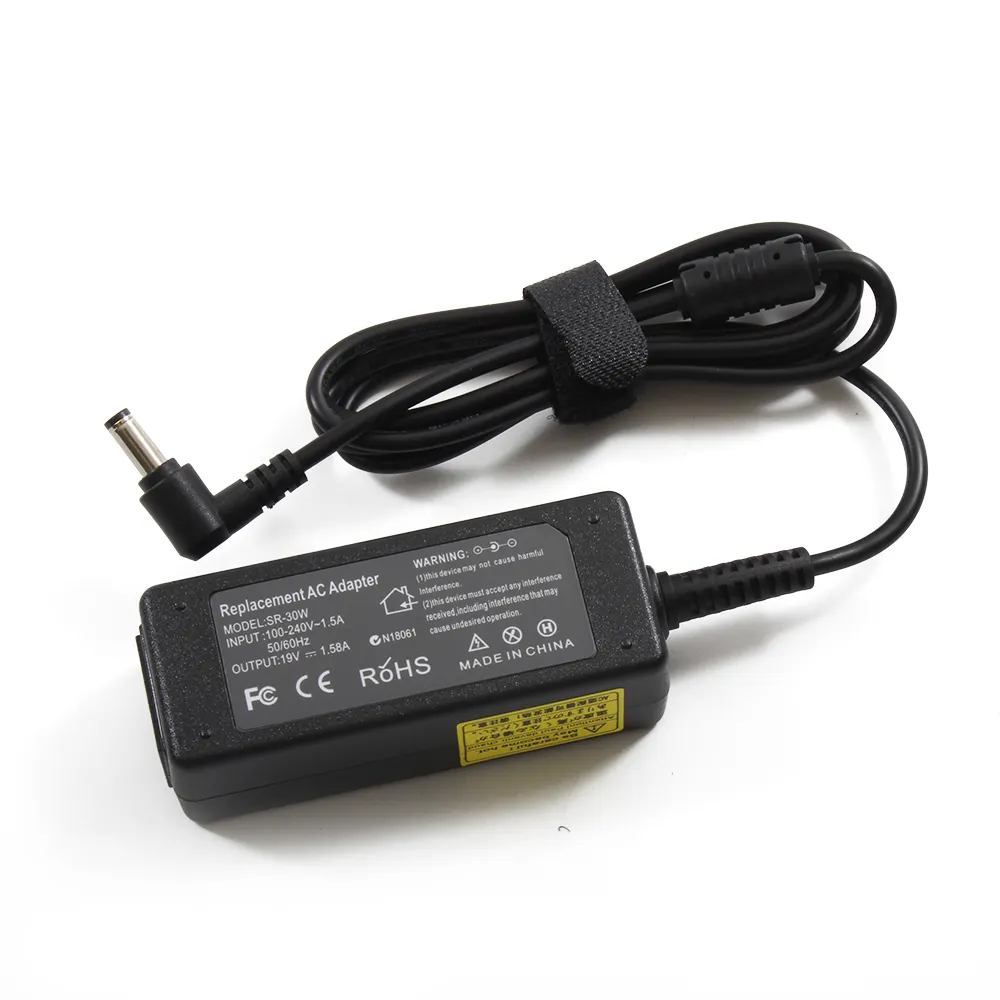 30w 19v 1.58a mini adapter charger for laptop