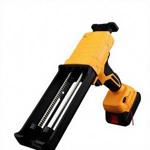 Pistola de calafateo eléctrica inalámbrica de 21V para adhesivo epoxi doble 1:1 de 400ml, con batería, para silicona de dos componentes, OEM industrial - Product Image 2