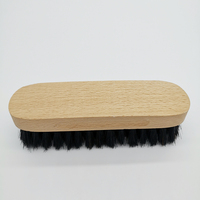 Brosse à tapis Master D71030-1 en crin de cheval naturel Brosse à détailler automobile pour le lavage intérieur et extérieur