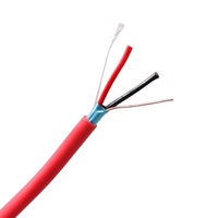 Cable Alarma contra incendios Precio 24/14/16/18/2 Sólido blindado 4 Core Fplp (Plenum) 1000ft Carrete Cable de alarma contra incendios