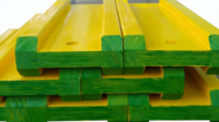 Système de coffrage en bois H20, planche d'échafaudage jaune H20, poutre en bois LVL DOKA H20 pour la construction