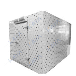 Petit équipement de congélation rapide mobile personnalisé <span class=keywords><strong>Chambre</strong></span> <span class=keywords><strong>froide</strong></span> industrielle à base de compresseur pour la viande de poisson Caractéristiques personnalisées - Product Image 1