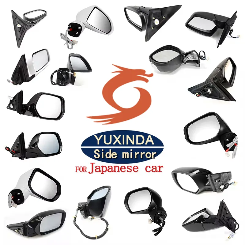 car Side Mirror for Japanese car Toyota honda Nissan Side Mirror all automobile car spare parts