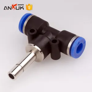ANRUK弯头气动推动连接配件气动塑料配件连接器