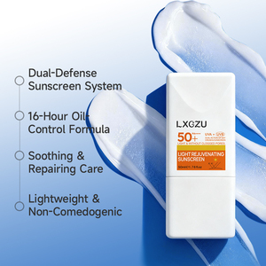 Sunscreen Premium SPF50 Plus Antiaging Brightening Hydrating Lightweight UV Protection Daily Facial Sun Care Rejuvenating - Product Image 6