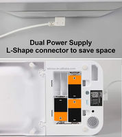 Distributeur automatique intelligent OEM pour animaux de compagnie en acier inoxydable, distributeur de nourriture durable pour chiens et chats, bol à alimentation lente à piles, mangeoire automatique programmable pour chiens