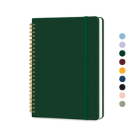 NUOXIN Vente en gros Journal à spirale doublé Cahier A5 à couverture rigide pour cadeau scolaire Dessin