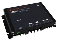 Contrôleur de pompe solaire et de chauffe-eau LED Bar 12v/24v, hybride solaire-éolien automatique, contrôleur de charge MPPT 20A
