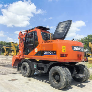 รถขุดล้อยาง Doosan DH140W-7 มือสอง ปี 2018 เครื่องยนต์ 140 กิโลวัตต์ บุ้งกี๋ 1.5 เมตร น้ำหนักใช้งาน 30 ตัน ผลิตในญี่ปุ่น ขาย - Product Image 4