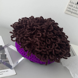 Nouveau style automne-hiver, bonnet en tricot mignon <span class=keywords><strong>pour</strong></span> enfants - Product Image 5