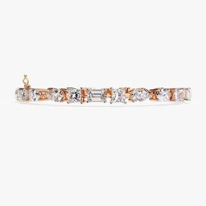 New Arrival High Quality Women's Tennis Bracelet 10k 14k Gold Moissanite Diamond For Women's - Product Image 1
