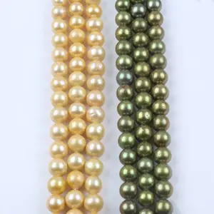 Venta al por mayor de perlas Edison de agua dulce naturales sueltas de 10-13mm para la fabricación de joyas