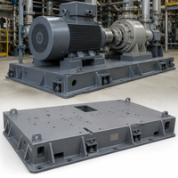 Soporte de Instalación de Motor de Acero Inoxidable OEM Personalizado |   Fabricación Soldada de Alta Resistencia Anticorrosión para Sistemas de Accionamiento por Motor