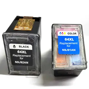 64 XL 64XL Premium Remanufactured Color Inkjet Ink Cartridge For HP64 For HP ENVY Photo 6220 6222 7120 7130 Printer