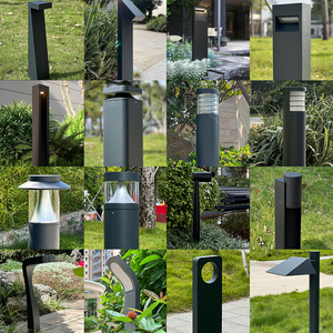 Modern Tasarım Bahçe Park Sokak Peyzaj LED Çim Aydınlatma Direği Alüminyum Gövde IP65 Dereceli - Product Image 6