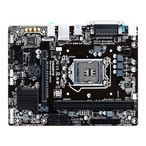 ใช้กิกะไบต์ <span class=keywords><strong>H110M</strong></span> GA เมนบอร์ดเกม <span class=keywords><strong>DS2</strong></span>มีซ็อกเก็ต Intel 1151สนับสนุน7th 6th โปรเซสเซอร์ Intel Core - Product Image 2