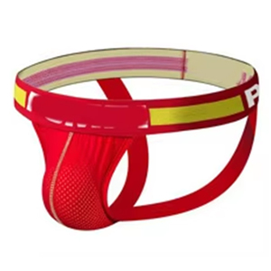 CELINNE Cross-border Jock Strap Men Brief Transparent Solid Color Briefs Mens Underwear I in Jock Straps - Product Image 3