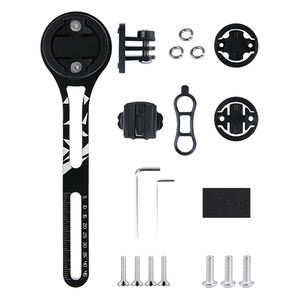 Support d'ordinateur pour guidon de vélo en alliage d'aluminium intégré Support de compteur de vitesse <span class=keywords><strong>GPS</strong></span> pour Garmin <span class=keywords><strong>Bryton</strong></span> - Product Image 1