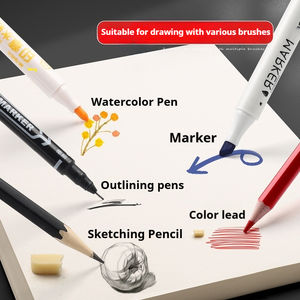 Papier à <span class=keywords><strong>dessin</strong></span> A4/8K/A3/4K pour le <span class=keywords><strong>dessin</strong></span> et l'esquisse Minimaliste 50 feuilles Pâte de bois naturelle 130g/160g Étudiants en art et enfants Débutants - Product Image 3