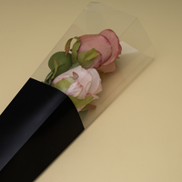 Boîtes d'emballage pour fleurs en PET durables personnalisées pour les fleuristes